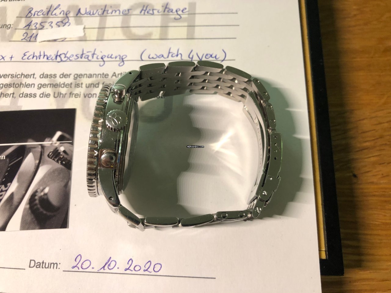 Thumbnail von Breitling Navitimer Heritage A35350