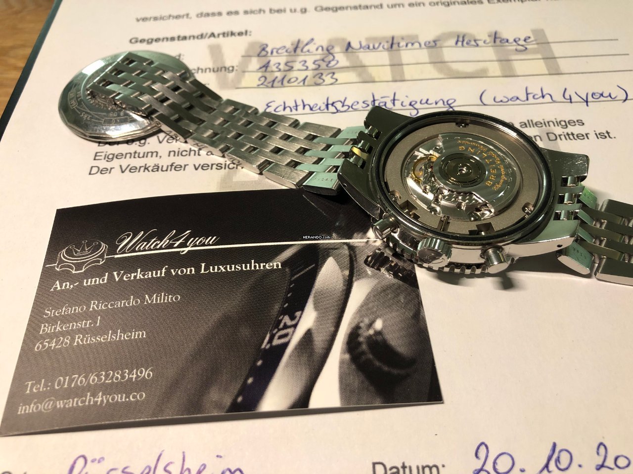 Thumbnail von Breitling Navitimer Heritage A35350