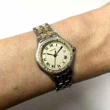 Thumbnail von Cartier COUGER 27mm 2 Row Gold Steel Ladies Watch Diamond Bezel </h1>