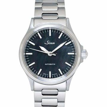  Sinn 556 556.0105-Solid-2LSS - Series 556 I Mother of Pearl S Black MOP Dial Solid Two-Link Stainle </h1> 