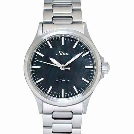  Sinn 556 556.0105-Solid-2LSS - Series 556 I Mother of Pearl S Black MOP Dial Solid Two-Link Stainle </h1> 