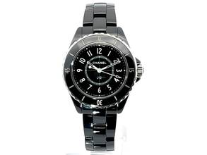 Thumbnail von Chanel J12 Schwarz 33 Quarz H5695 </h1>