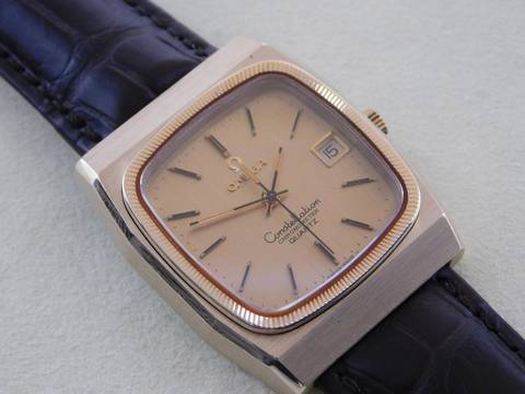 Omega Constellation Quartz Chronometer 33 mm Goldhaube Quartz Vintage sehr selten von 1977 </h1> 