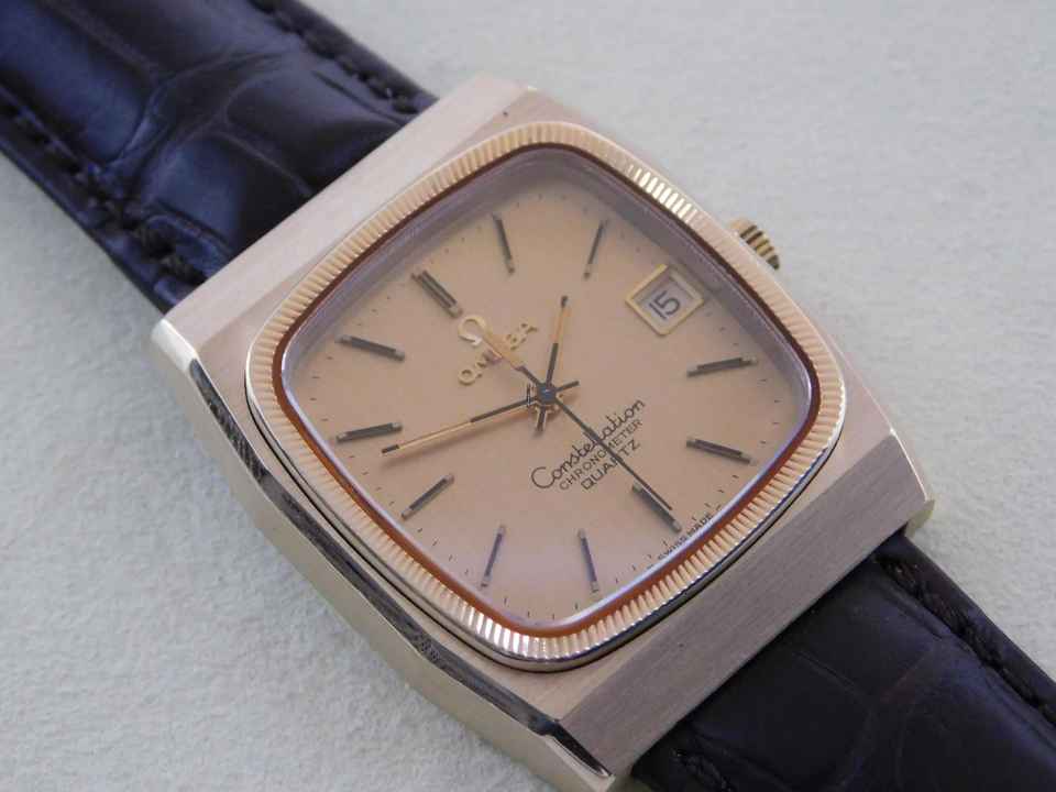  Omega Constellation Quartz Chronometer 33 mm Goldhaube Quartz Vintage sehr selten von 1977 </h1> 