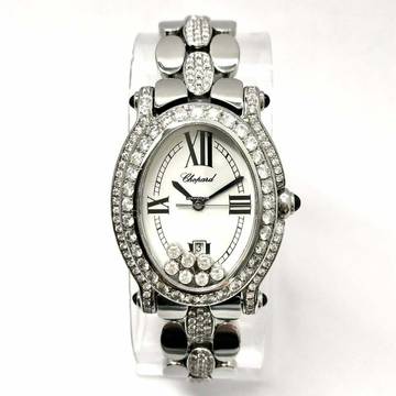  Chopard Happy Sport Quartz Steel 7 Floating DIAMONDS 3TCW+ DIAMOND Watch </h1> 