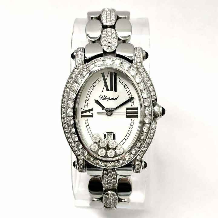  Chopard Happy Sport Quartz Steel 7 Floating DIAMONDS 3TCW+ DIAMOND Watch </h1> 