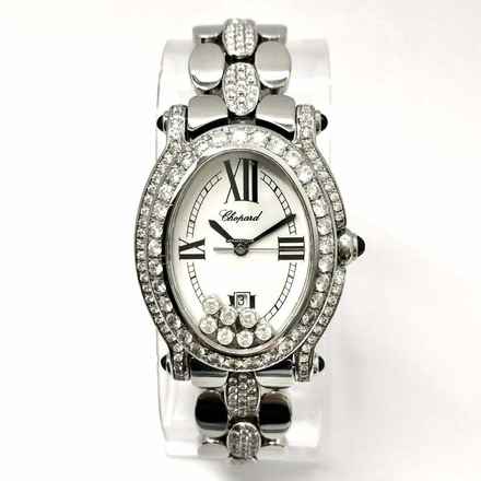  Chopard Happy Sport Quartz Steel 7 Floating DIAMONDS 3TCW+ DIAMOND Watch </h1> 