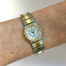 Thumbnail von Chopard St. Moritz 19mm Quartz 18K Yellow Gold & Steel DIAMOND Watch </h1>