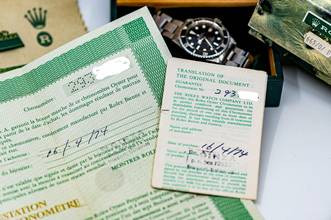 Thumbnail von Rolex Sea-Dweller rare SEA DWELLER 1665 | MK2 | Thin Case | Full Set Bahamas | Double Red