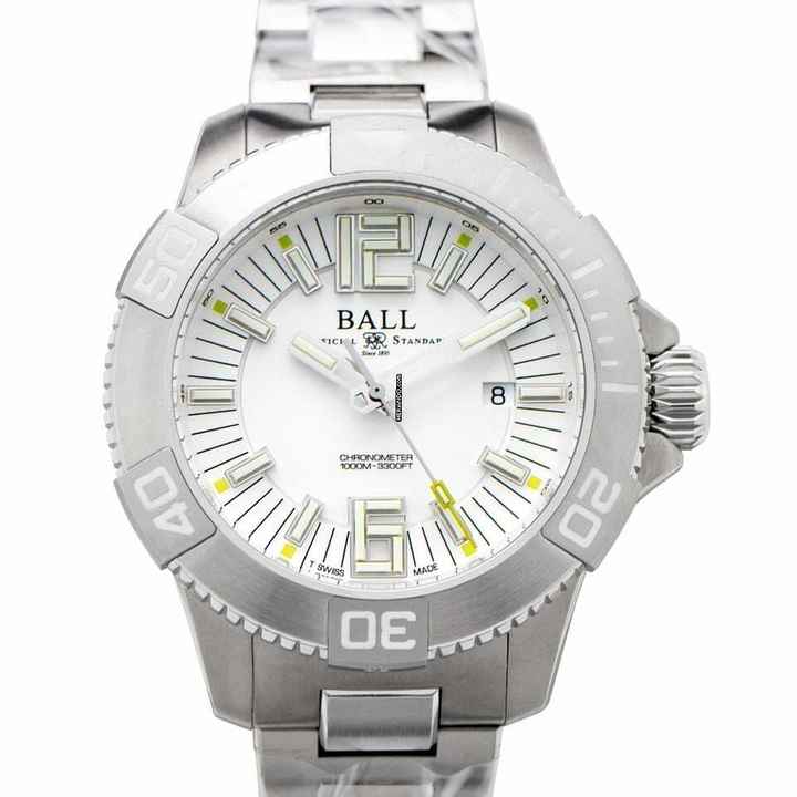  Ball Engineer Hydrocarbon DM3002A-SC-WH - Engineer Hydrocarbon Automatic White Dial Titanium Men's Watch </h1> 