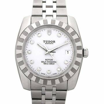  Tudor Classic 21010 - Classic Date White / Steel Ø38.00 mm </h1> 
