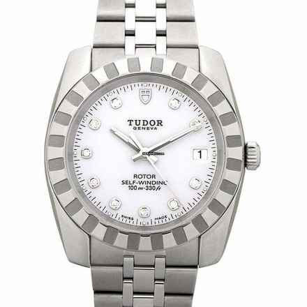  Tudor Classic 21010 - Classic Date White / Steel Ø38.00 mm </h1> 