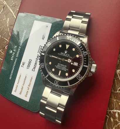  Rolex Sea-Dweller 16660 Sea-Dweller CNEXO 13 Triple 6 Extrem Rare Taucher-Kollektion aus 1984 ( Comex)  