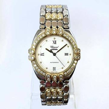  Chopard Gstaad Automatic 32mm 2 Tone 1.92TCW Diamond Watch </h1> 