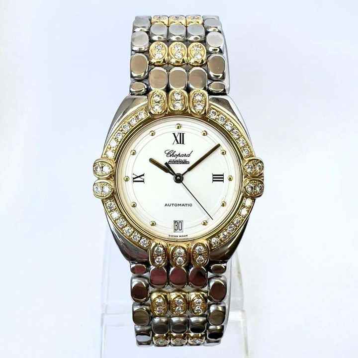  Chopard Gstaad Automatic 32mm 2 Tone 1.92TCW Diamond Watch </h1> 