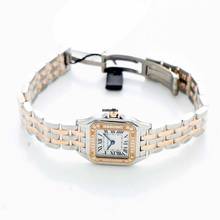 Thumbnail von Cartier Panthère W3PN0006 - Panthère de Cartier Quartz Silver Dial Rose Gold Ladies Watch </h1>