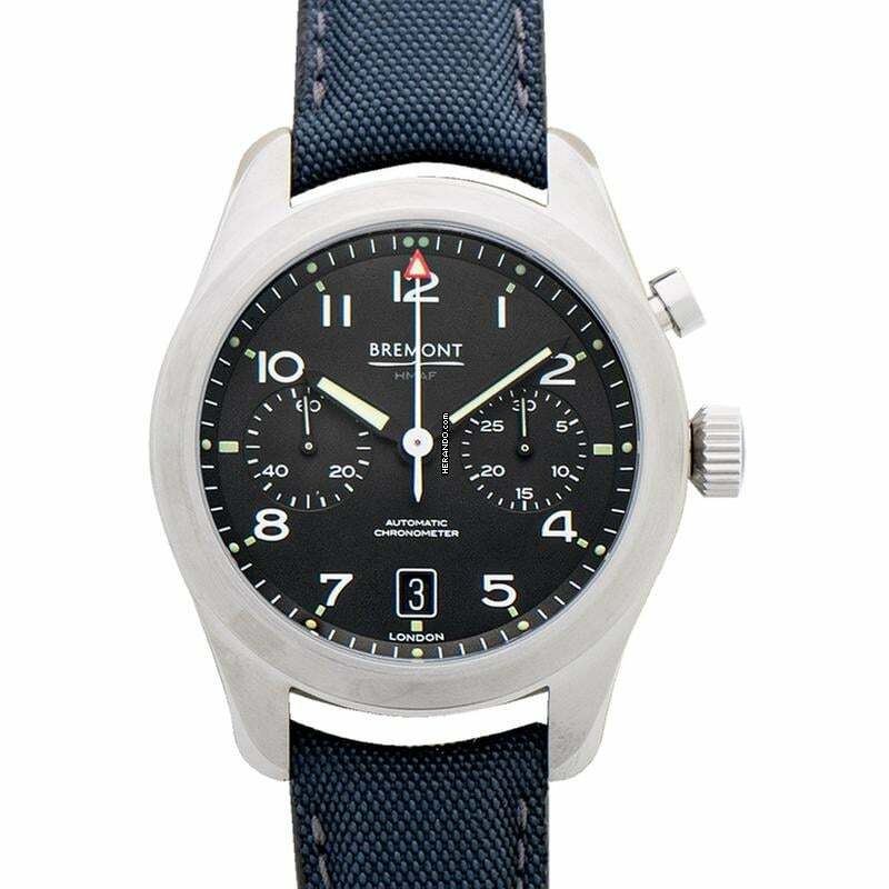  Bremont ARROW-R-S - Automatic Black Dial Stainless Steel Men's Watch </h1> 