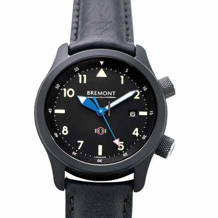  Bremont U-2 U2-51-R-S - Automatic Black Dial Stainless Steel Men's Watch </h1> 
