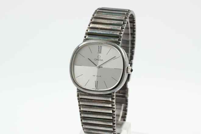 Omega De Ville NOS Vintage Kadın Saatleri Sterling Gümüş