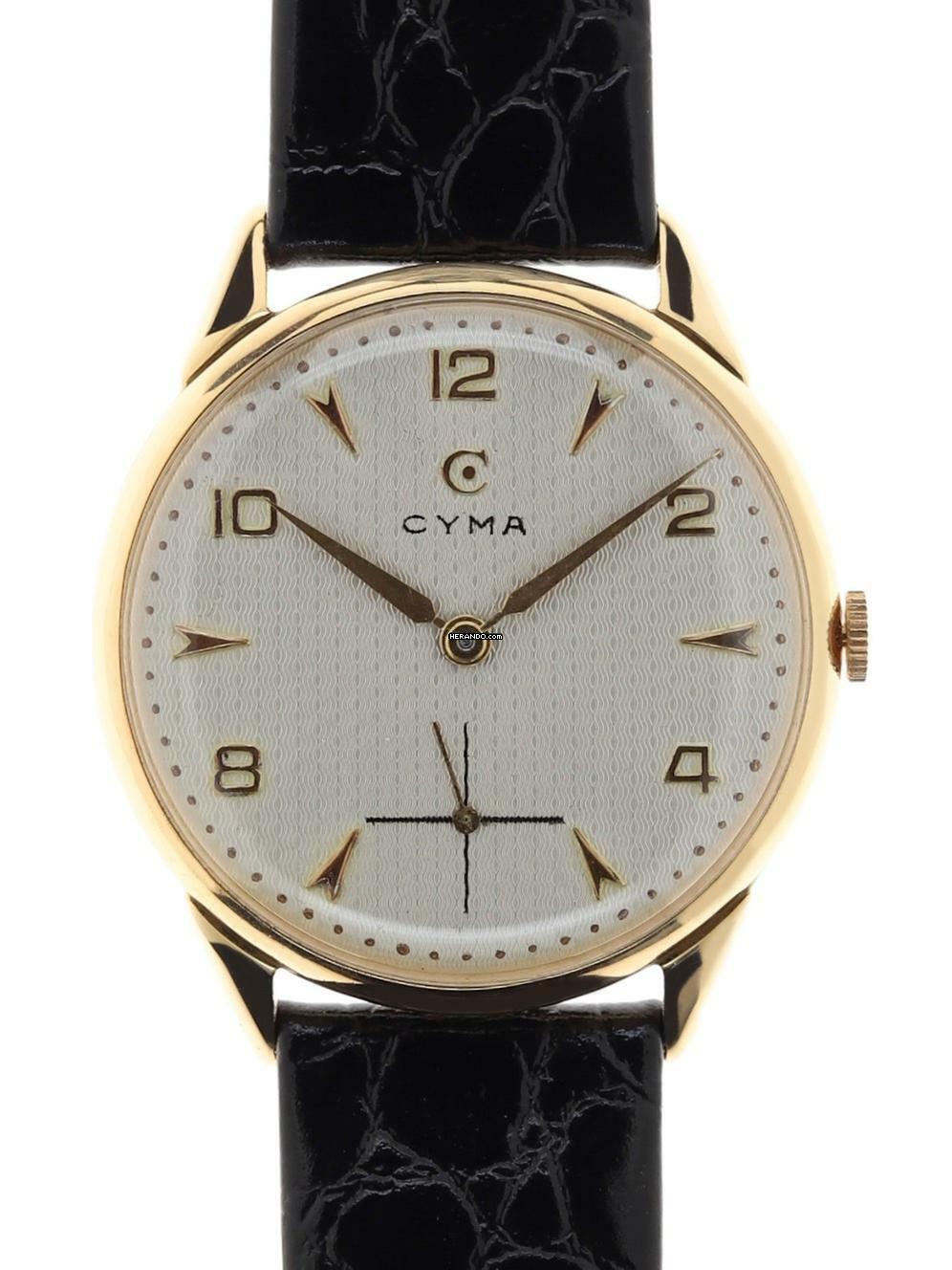 Cyma Gents oversized Wristwatch </h1>