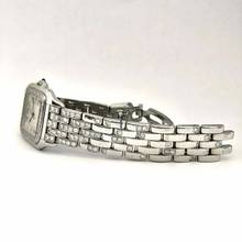 Thumbnail von Cartier Panthère Quartz Jumbo 29mm Steel 3.42TCW Diamond Watch </h1>