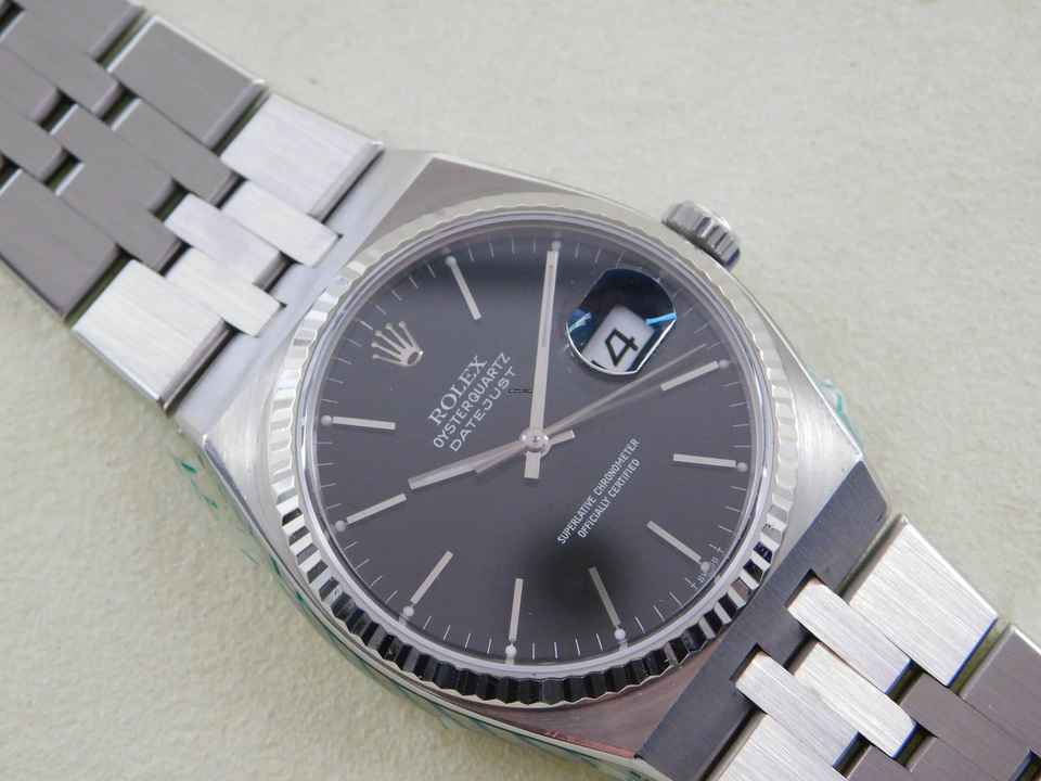  Rolex Datejust Oysterquartz Stahl Weißgold mit original Zertifikat plus Rolex Garantie Revision 12 / 2020 </h1> 