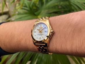 Thumbnail von Breitling Chrono Galactic Ladies Wristwatch Diamond Galactic 29 Certifie Chronometre officially certified H7234812/A792