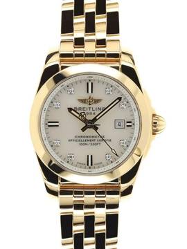  Breitling Chrono Galactic Ladies Wristwatch Diamond Galactic 29 Certifie Chronometre officially certified H7234812/A792  