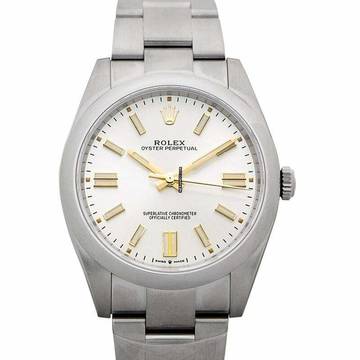  Rolex Oyster Perpetual 41 124300-0001 - Oyster Perpetual 41 Automatic Silver Dial Men's Watch </h1> 