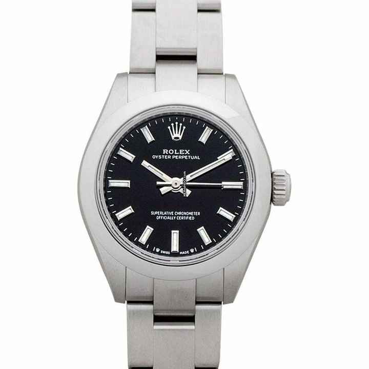  Rolex Oyster Perpetual 28 276200-0002 - Oyster Perpetual Automatic Black Dial Ladies Watch </h1> 