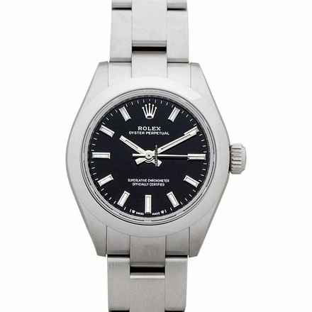  Rolex Oyster Perpetual 28 276200-0002 - Oyster Perpetual Automatic Black Dial Ladies Watch </h1> 