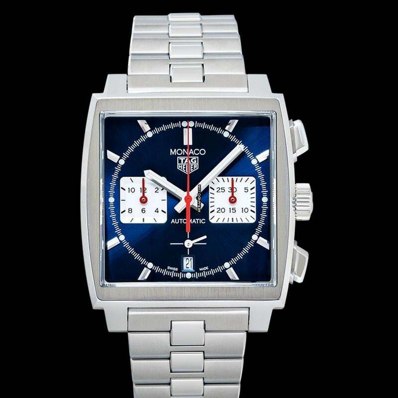 Thumbnail von TAG Heuer Monaco CBL2111.BA0644 - Monaco Automatic Blue Dial Stainless Steel Men's Watch </h1>