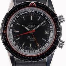 Thumbnail von Enicar Sherpa Mans Automatic Wristwatch Sherpa Guide 600 World Time