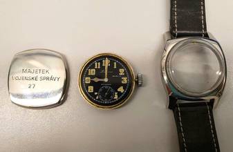 Thumbnail von Longines 3582 Majetek Big Turtle Handaufzug vom 27.12.1948 mit orig. Stammbuchauszug