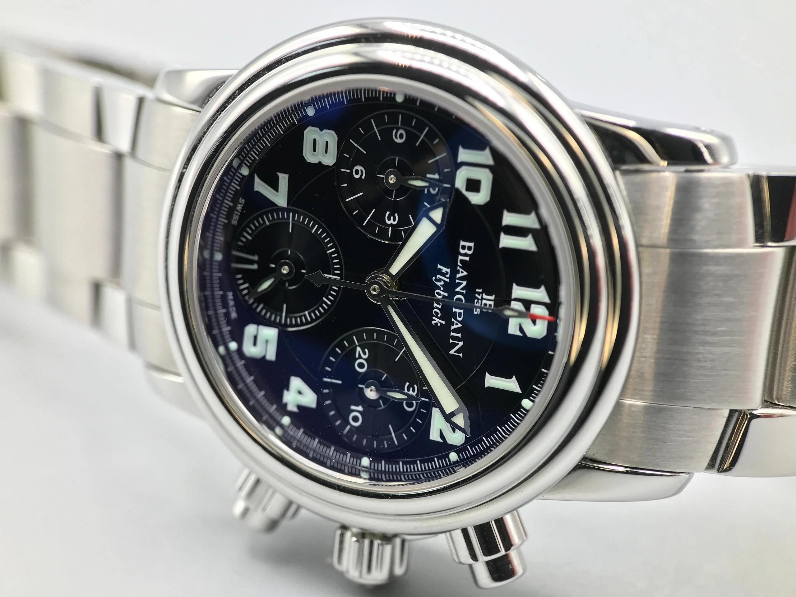 Blancpain Léman Fly-Back Chronograph 34mm </h1>