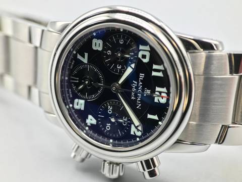Blancpain Léman Fly-Back Chronograph 34mm </h1>