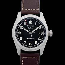 Thumbnail von Longines Spirit L38114530 - Longines Spirit Automatic Black Dial Stainless Steel Men's Watch </h1>