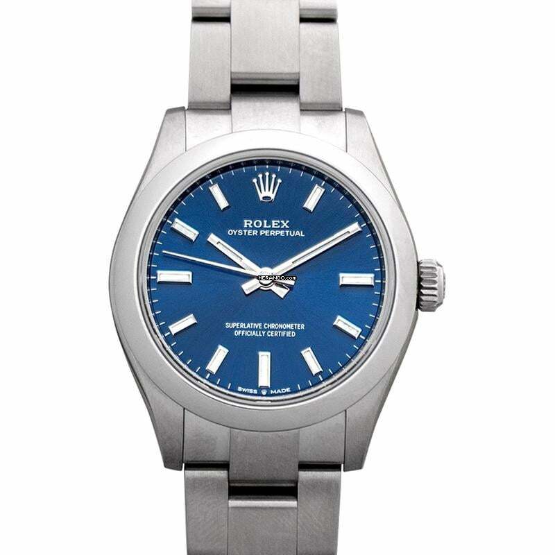  Rolex Oyster Perpetual 31 277200-0003 - Oyster Perpetual 31 Automatic Blue Dial Ladies Watch </h1> 