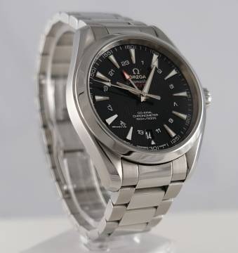  Omega Seamaster Co Axial Chronometer GMT