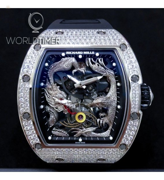 Richard Mille RM 57-01 Phoenix and Dragon Jackie Chan Full Set Diamonds