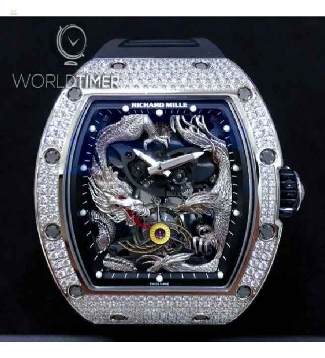 Richard Mille RM 57-01 Phoenix and Dragon Jackie Chan Full Set Diamonds