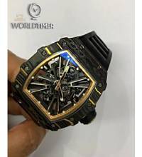 Thumbnail von Richard Mille [NEW] Carbon and Gold TPT RM 12-01 Tourbillon