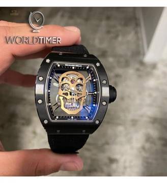 Richard Mille [LIKE NEW] RM 52-01 Tourbillon Skull Nano Ceramique