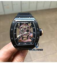 Thumbnail von Richard Mille [2014 NEW][UNIQUE] RM 52-01 Diamond Dial Skull Tourbillon