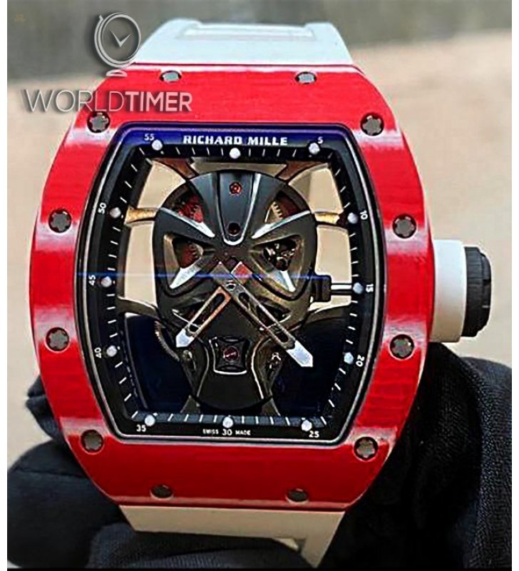 Richard Mille [NEW][LIMITED 18 PIECE] RM 52-06 Mask Red Carbon Tourbillon