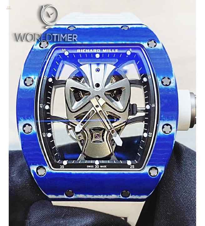 Richard Mille [NEW][LIMITED 18 PIECE] RM 52-06 Mask Blue Carbon Tourbillon