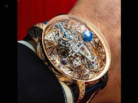 Jacob & Co. 捷克豹 [NEW] Astronomia Meteorite Triangle Diamonds AT800.40.HD.HD.B (Retail:HK$17,500,000)