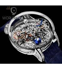Jacob & Co. 捷克豹 [NEW] Astronomia Meteorite Triangle Diamonds AT800.30.HD.HD.A (Retail:HK$17,500,000)