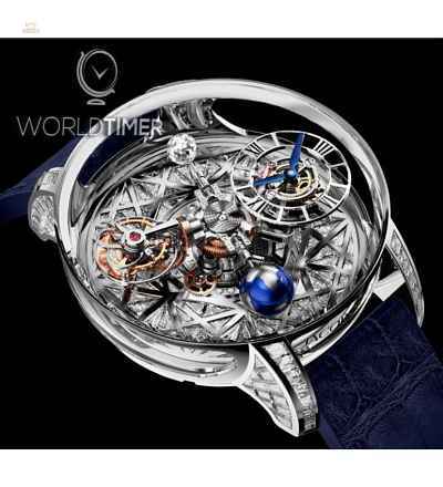 Jacob & Co. 捷克豹 [NEW] Astronomia Meteorite Triangle Diamonds AT800.30.HD.HD.A (Retail:HK$17,500,000)