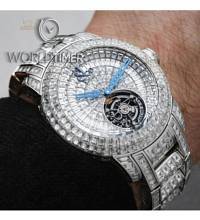 Thumbnail von Jacob & Co. 捷克豹 [NEW][LIMITED 18 PIECE] Caviar Tourbillon 47mm Diamond Bracelet CV201.30.BD.BD.A30BA (Retail:HK$13,744,800)